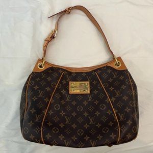 Authentic Louis Vuitton Galliera PM,extender strap, interior organizer, dust bag